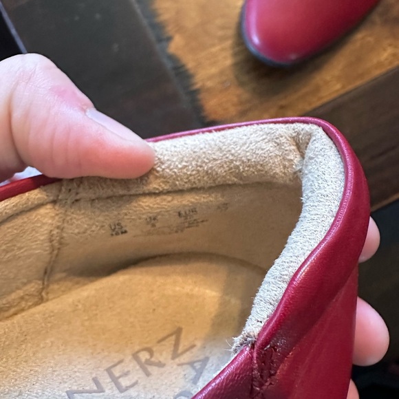 Naturalizer red flats as new condition size 10 - Picture 6 of 7